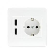Enchufe Pared USB