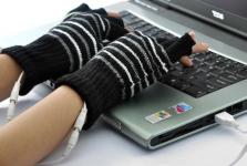 Guantes USB