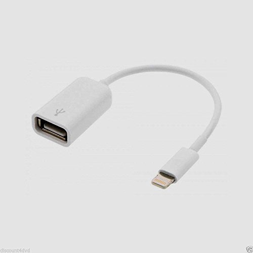 Macho de 8 pines Lightning cable OTG a USB hembra adaptador para Apple Iphone 5/S/C/6 & 7