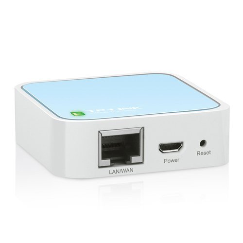 TP-LINK TL-WR802N - Router inalámbrico (Nano, N300 Mbps, 1 puerto WAN/LAN, 1 puerto micro USB, portable, 3 años de garantía)