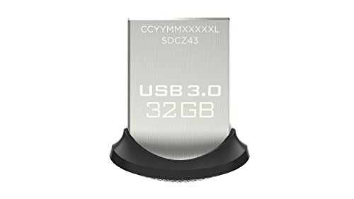 Memoria flash USB SanDisk Ultra Fit de 32 GB con USB 3.0 y hasta 130 MB/s