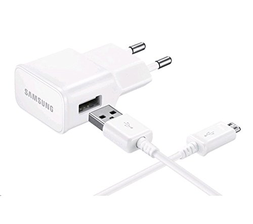 Samsung SAEPTA12EW - Transformador, cable micro USB, color blanco