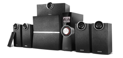 Edifier Multimedia C6XD - Sistema de audio Home Cinema 5.1 (80 W). color negro