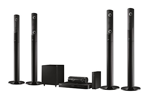 Samsung HT-J5550W - Equipo de Home Cinema de 1000 W (USB 2.0, Blu-Ray video, VCD, Bluetooth + WiFi), negro