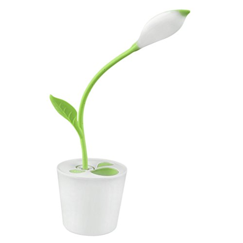 Tsing Lámpara Escritorio LED Regulable con Puerto USB Lámpara de Mesa Control Táctil