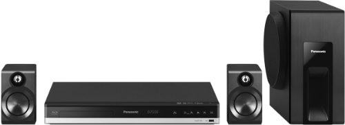 Panasonic SC-BTT105EG-K - Equipo de Home Cinema 2.1 (Blu-Ray 3D, 300 W, HDMI, USB, Full HD, NFC, Bluetooth, RDS), negro