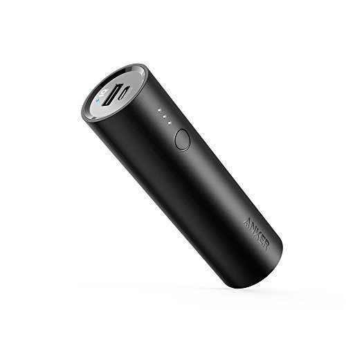 Anker PowerCore 5000 cargador portátil diseño compacto ergonómico con tecnología de carga rápida batería externa power bank para iPhone, iPad, Samsung Galaxy y más