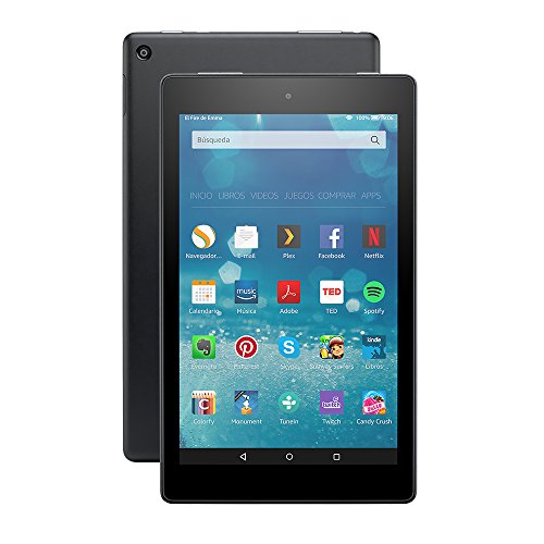 Nuevo Fire HD 8, pantalla HD de 8'' (20,3 cm), Wi-Fi, 16 GB (Negro) - Incluye ofertas especiales