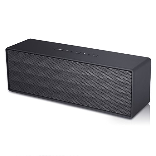 Altavoz Inalámbrico Portátil, Yokkao® Mini Altavoz Bluetooth Estéreo con Radio FM y Micrófono Incorporado, Alta Calidad de Sonido para Smartphones iPhone/ Samsung/ Huawei/ Xiaomi/ iPod/ iPad/ Tablets y MP3