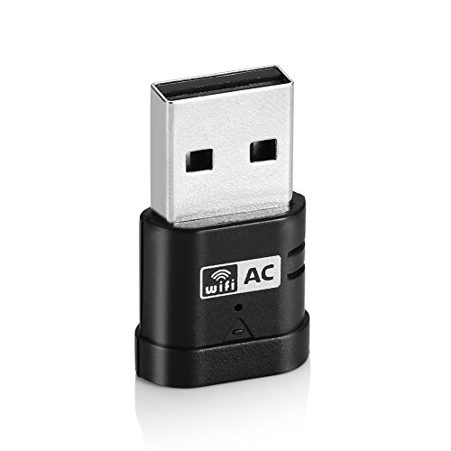 600Mbps Adaptador USB inalámbrico , Amplificador WIFI amplificador WIFI de doble banda, mini enrutador, dongle USB de alta velocidad con soporte para WPS, compatible con Win10, Vista, XP, MAC, OS, Linux