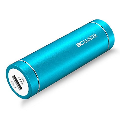 BC Master Mini 5000mAh Batería Externa Portátil Cargador power bank Gran Capacidad para smartphone iPhone 6S, 6, 6Plus, iPad Air 2, Mini 3, Galaxy S6, S6 Edge, Edge+, Note 5 y Más (Azul)