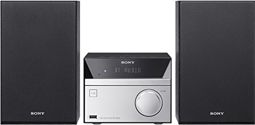 Sony CMTSBT20.CEL - Sistema de audio (12 W, CD, FM, radio, USB, Bluetooth), negro