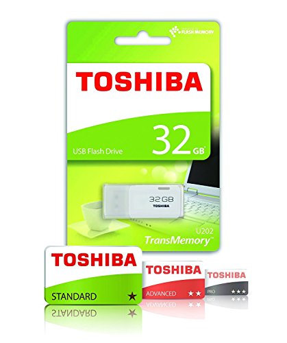Toshiba Hayabusa - Memoria USB 2.0 de 32 GB, color blanco