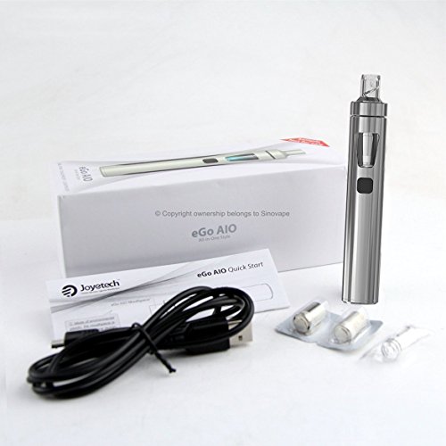 Joyetech eGo AIO (All-In-One) Kit de Inicio/E-Cigarette - Batería Recargable de 1500mAh, 2 ml 