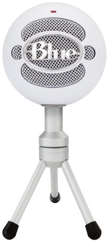 Blue Microphones Snowball iCE - Micrófono de condensador (cardiode, conector USB), color blanco