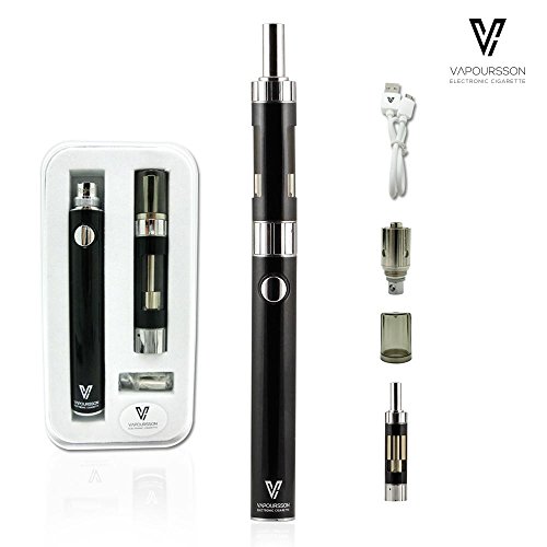 Vapoursson Imán \ Cigarrillo electrónico \ Carga Micro USB \ Indicador LED \ Bobina doble pro tanque \ Tapa Magnética \ Batería 650mAh \ Tanque de gran producción de vapor \ Bobina doble gratuita