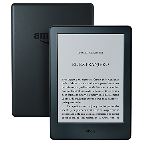 E-reader Kindle, pantalla táctil antirreflejos de 6'' (15,2 cm), Wi-Fi (Negro)