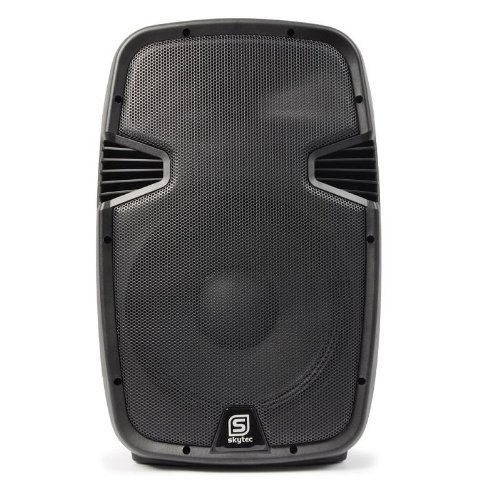 Skytec SPJ1200ABT Sonido profesional Altavoz autoamplificado DJ + mando a distancia 30cm (12